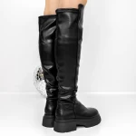 Low -Haeled -Stiefel der Frauen 3WL125 Black | Mei