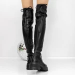 Low -Haeled -Stiefel der Frauen 3WL126 Schwarz | Mei