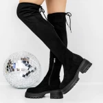 Low -Haeled -Stiefel der Frauen 3WL126 Schwarz | Mei