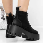Frauenstiefel im Frühling-Jesień 3wl116 Black | Mei