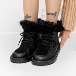 Frauenstiefel mit Pelz 3xj110 Black | Mei