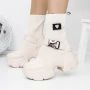 Frauenstiefel im Frühlings-Jesjn18 Beige Mei