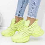 Frauen -Sneaker 3WL78 Green Mei