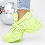 Frauen -Sneaker 3WL78 Green Mei
