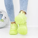 Frauen -Sneaker 3WL78 Green Mei