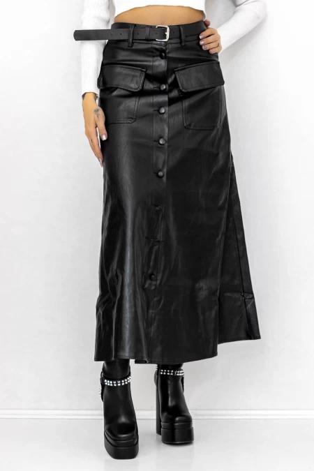 Frauenrock MC9373 Black | Kikiriki