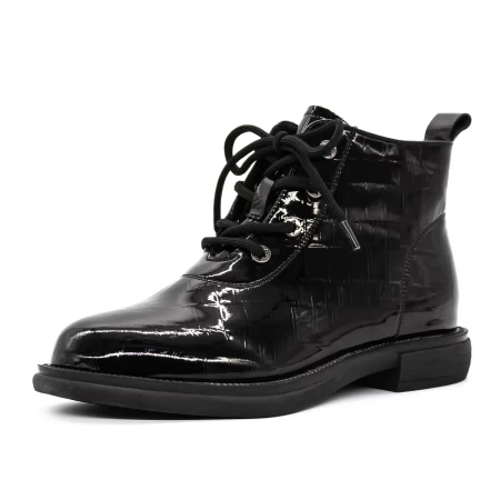 Frauenstiefel im Frühling-Autumn 2156-3 Black | Gebildet