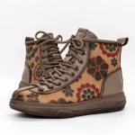 Frauenstiefel im Spring-Auto 5866 Pfirsich | Gebildet