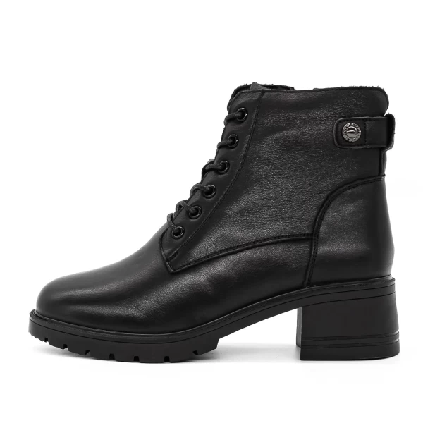 Frauenstiefel im Frühling-Jessień 25221 Black | Gebildet
