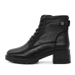 Frauenstiefel im Frühling-Jessień 25221 Black | Gebildet