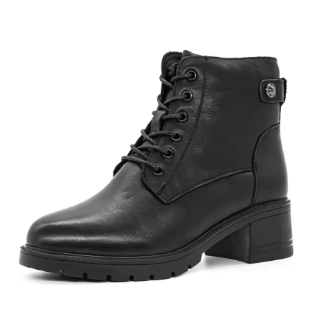 Frauenstiefel im Frühling-Jessień 25221 Black | Gebildet