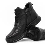 Frauenstiefel im Frühling-Jessień M1162 Black | Gebildet