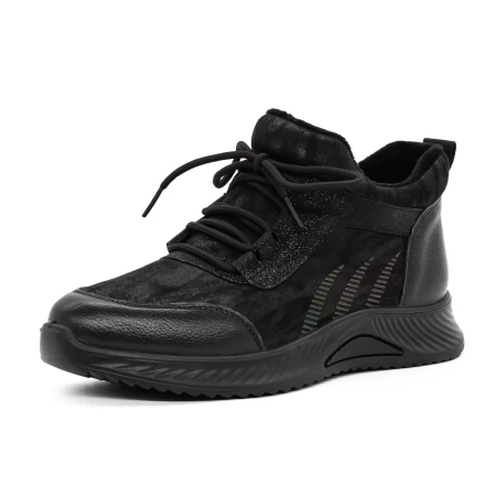 Frauenstiefel im Spring-Auto M11770 Black | Gebildet