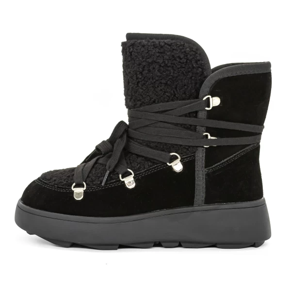 Frauenstiefel mit Pelz 1395-31e schwarz | Franco Gerardo