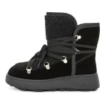 Frauenstiefel mit Pelz 1395-31e schwarz | Franco Gerardo