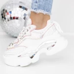 Sportschuhe auf der 3WL73 Pink -Plattform Mei