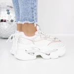 Sportschuhe auf der 3WL73 Pink -Plattform Mei