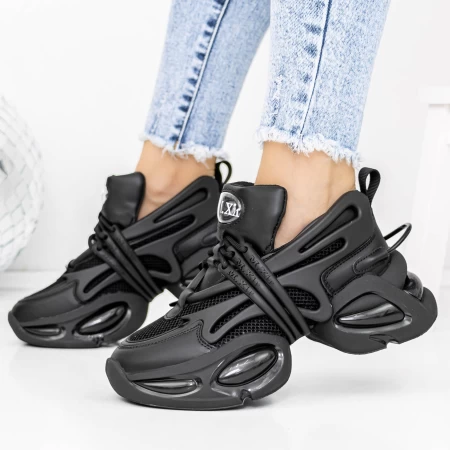 Frauen -Sneaker 3WL78 Schwarz Mei