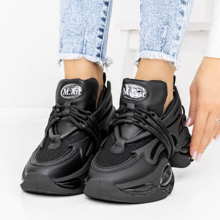 Frauen -Sneaker 3WL78 Schwarz Mei
