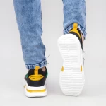 Herren Sportschuhe 9902-2 Schwarz-Yellow Mei