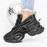 Frauen -Sneaker 3WL78 Schwarz Mei