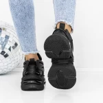 Frauen -Sneaker 3WL78 Schwarz Mei