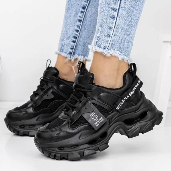 Sportschuhe auf der 3WL107 -Plattform Black | Mei