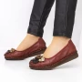 Ballerinas 6630 Rot Gebildet