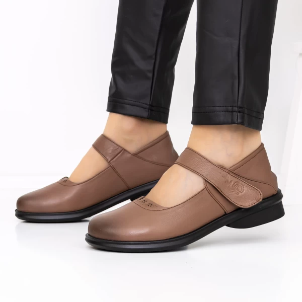 Frauenschuhe jeden Tag 7528 braun Gebildet
