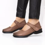 Frauenschuhe jeden Tag 7528 braun Gebildet