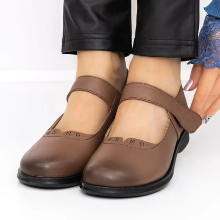 Frauenschuhe jeden Tag 7528 braun Gebildet