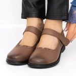 Frauenschuhe jeden Tag 7528 braun Gebildet