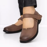 Frauenschuhe jeden Tag 7528 braun Gebildet