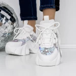 Sportschuhe auf der 3WL72 -weißen Plattform Mei