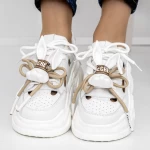 Frauen -Sneaker 3WL76 Weiß Mei