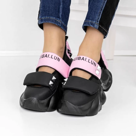 Frauen -Sneaker 3WL77 Schwarz Mei