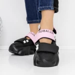 Frauen -Sneaker 3WL77 Schwarz Mei