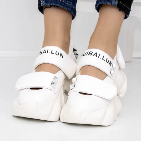 Frauen -Sneaker 3WL77 Weiß Mei
