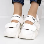 Frauen -Sneaker 3WL77 Weiß Mei