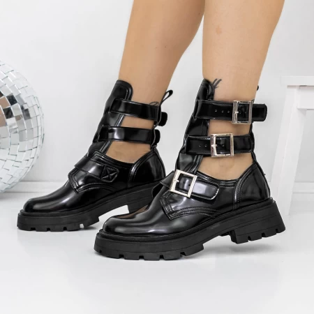 Frauenstiefel im Frühjahr im Frühjahr 3WL91 Black | Mei