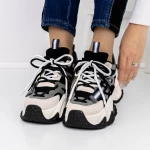 Frauen -Sneaker 3WL106 Schwarz Mei