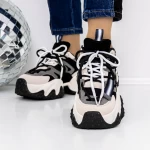 Frauen -Sneaker 3WL106 Schwarz Mei