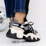 Frauen -Sneaker 3WL106 Schwarz Mei