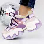 Frauen -Sneaker 3WL106 Lila Mei