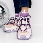 Frauen -Sneaker 3WL106 Lila Mei