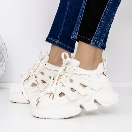 Frauen -Sneaker 3WL120 Beige | Mei