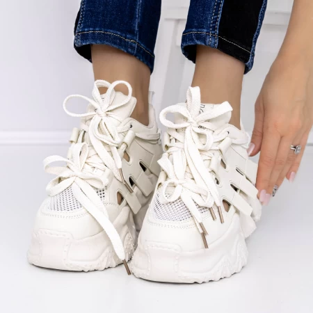Frauen -Sneaker 3WL120 Beige | Mei