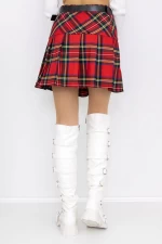 Frauenrock F9693 Red | Kikiriki
