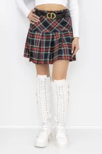 Frauenrock F9693 Schwarz | Kikiriki