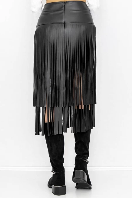 Frauenrock F6774 Black | Kikiriki